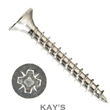 STAINLESS STEEL WOOD SCREWS