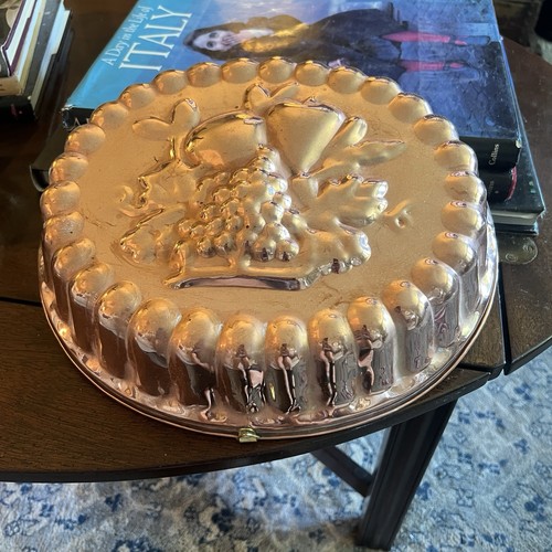 Large oval mold copper - mold,, copper,