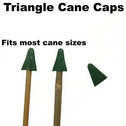 Triangle garden cane caps - garden,