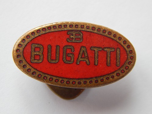 Bugatti lapel badge - bugatti, guaranteed
