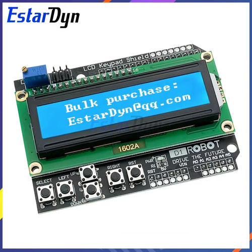 Lcd keypad 1602 - lcd, display