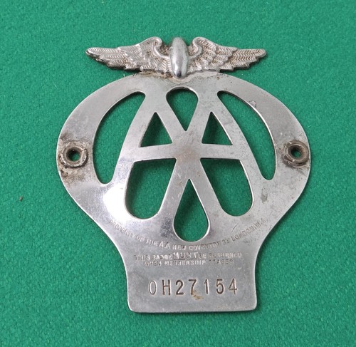 Vintage car club grille - car,