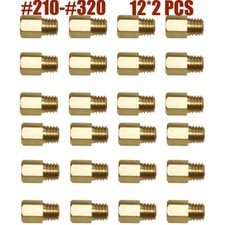 Carburetor Main Jet Kit For Mikuni VM TM Carb #210 #320 Jets Motorcycle 24PCS