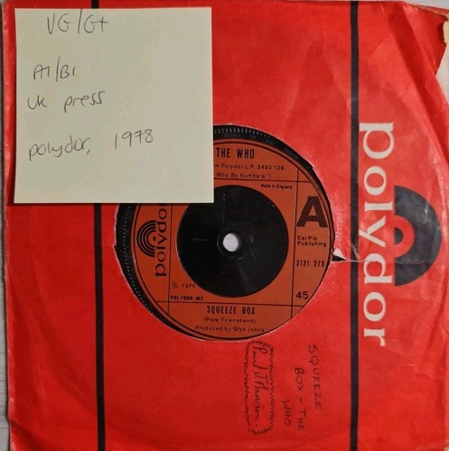 The who squeeze box success - squeeze,