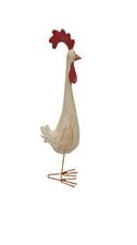 Tall Rustic Wooden Rooster