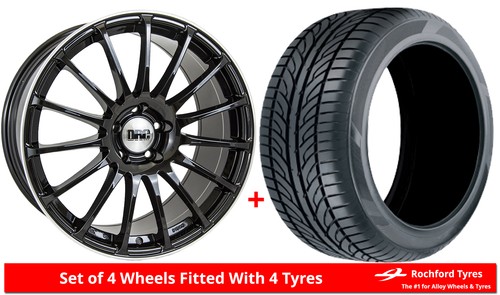 Alloy wheels tyres drc - 18",