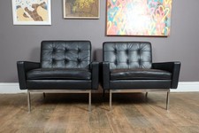 Pair of Florence Knoll Black