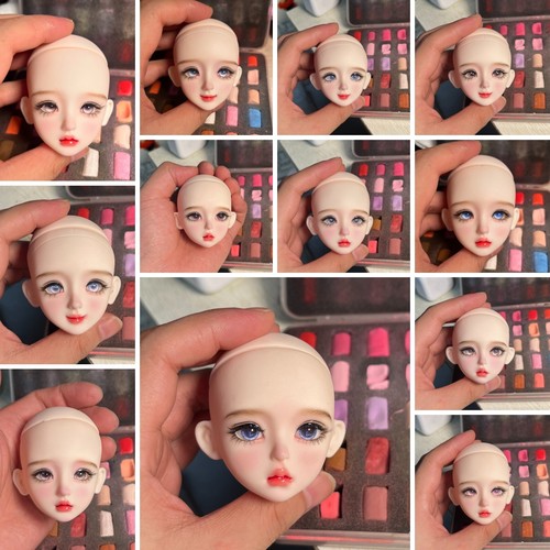Doll head with - doll's,