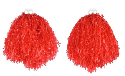 Cheerleader costume pom poms - costume,