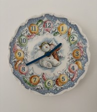 Royal Doulton The Snowman Clock. In Perfect Working Condition. 