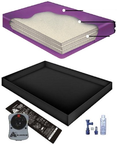 Waveless waterbed mattress - waterbed,