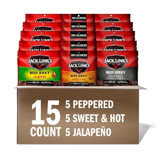 Beef jerky variety pack - beef,