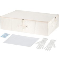 Wedding Dress Storage Preservation Box with 20 Sheets of Acid Free Tissue Paper