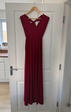 Multiway Burgundy Wine Bridesmaid/ Prom Dress Size Medium