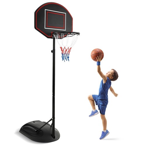 Portable basketball hoop stand - basketball,