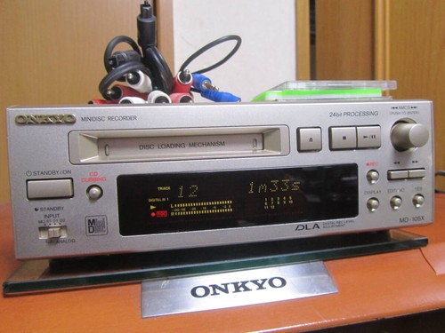 Onkyo 105x mini disc - md,