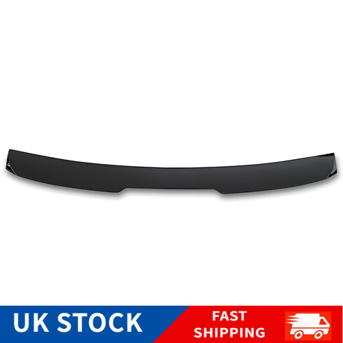 Gloss black rear roof - roof, window