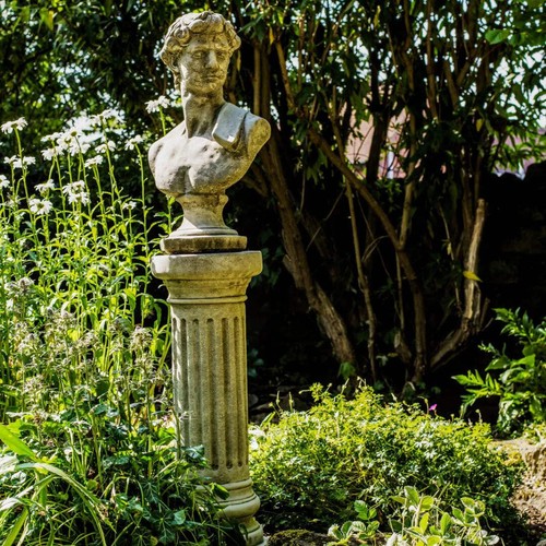 Classical david bust - bust, tall