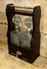 Vintage Double Drop Front Dark