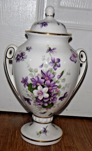 Aynsley wild violets bone - violets,