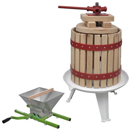 Piece fruit wine press and - &,