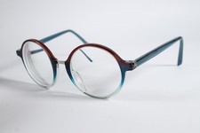 Osiris Eyeglasses Amazing Womens Blue/Purple Full Rim Metal Glasses Frames 56 mm