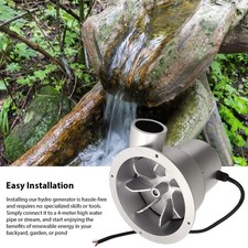 36W/50W/100W Water Turbine