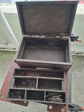 Vintage Wooden Tool Box