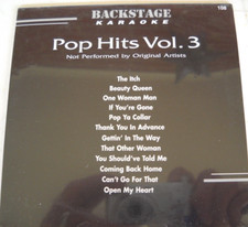 **KARAOKE CD+G DISC BACKSTAGE