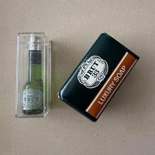 Vintage fabergé brut soap and - soap,