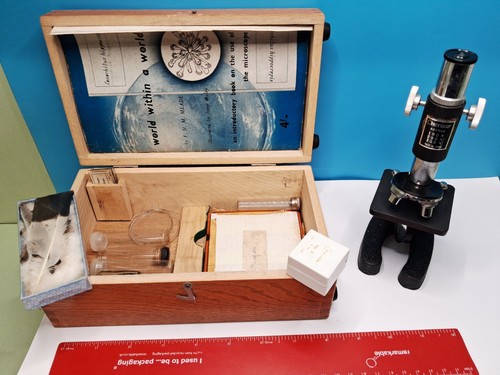 Greenkat microscope wooden - microscope,