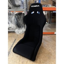 Cobra Nogaro Clubsport Seat (with Harness Slots) - Black Nylon - 2024 Edition