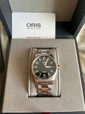 oris, big crown pro pilot, big date, 41mm, black dial