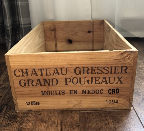 Wine box crate chateau - box,
