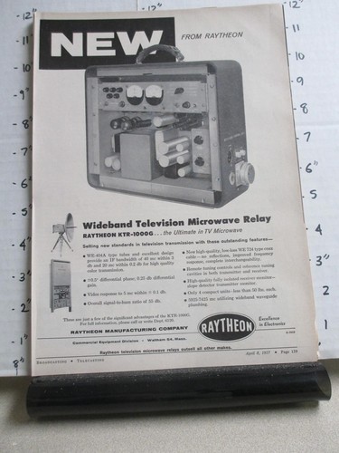 Magazine 1957 raytheon - 1957,