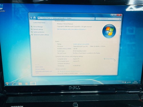 Dell laptop inspiron 1545 - , 4gb