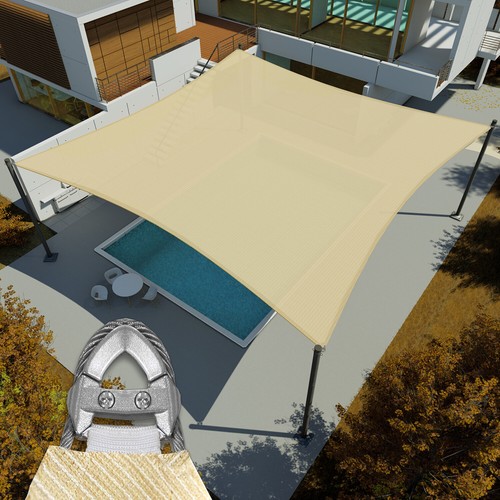 Shade sail rectangle - 20-29,