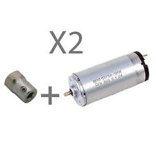 2x Electric Motor+Coupling for