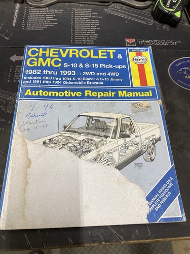 Chevrolet gmc s - 82-93, &