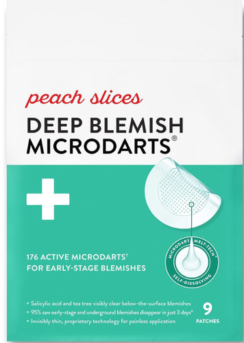 Peach slices deep - peach, blemish