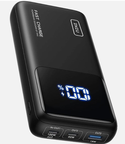 Iniu power bank 25000mah 100w - bank,,