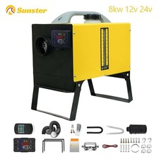 8KW 12V 24V Diesel Heater LCD