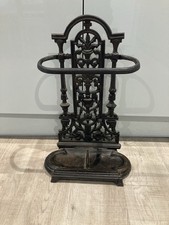 Vintage Cast Iron Umbrella And