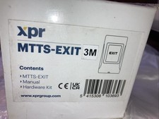 XPR Videx  Push To Exit 