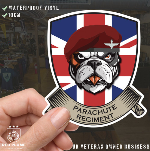 Parachute regiment british - parachute,