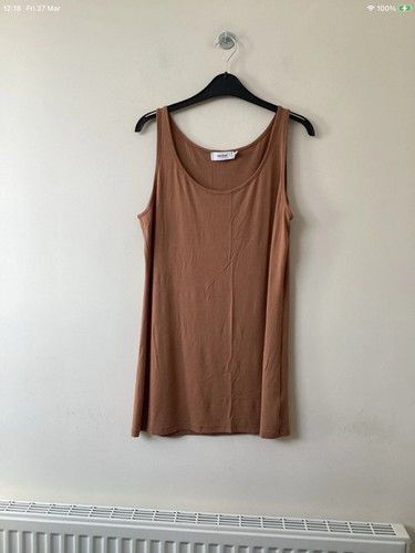 Myrine women brown vest top - myrine, women's