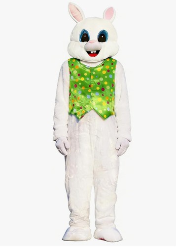 Adult easter bunny mascot - adult,