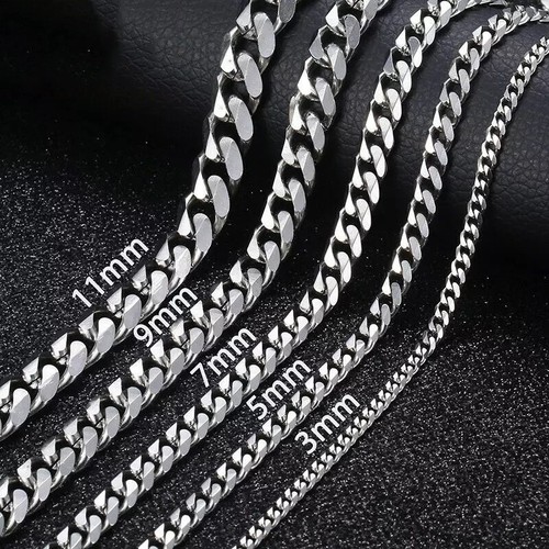 Men silver stainless steel - silver,