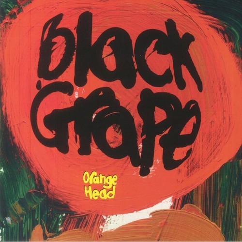 Black grape orange head - orange,