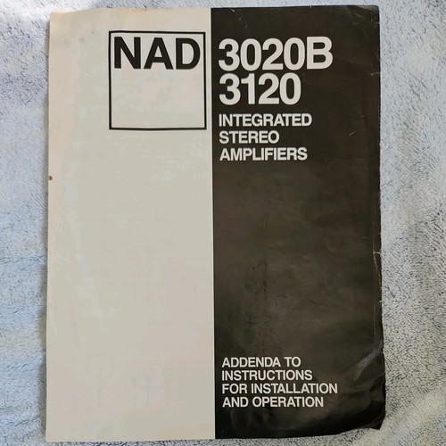 Nad 3020a amplifier original - 3020a/b,
